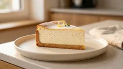 Käsekuchen mit Mürbeteig: knuspriger Boden, luftige Quarkfüllung dank Blindbacken